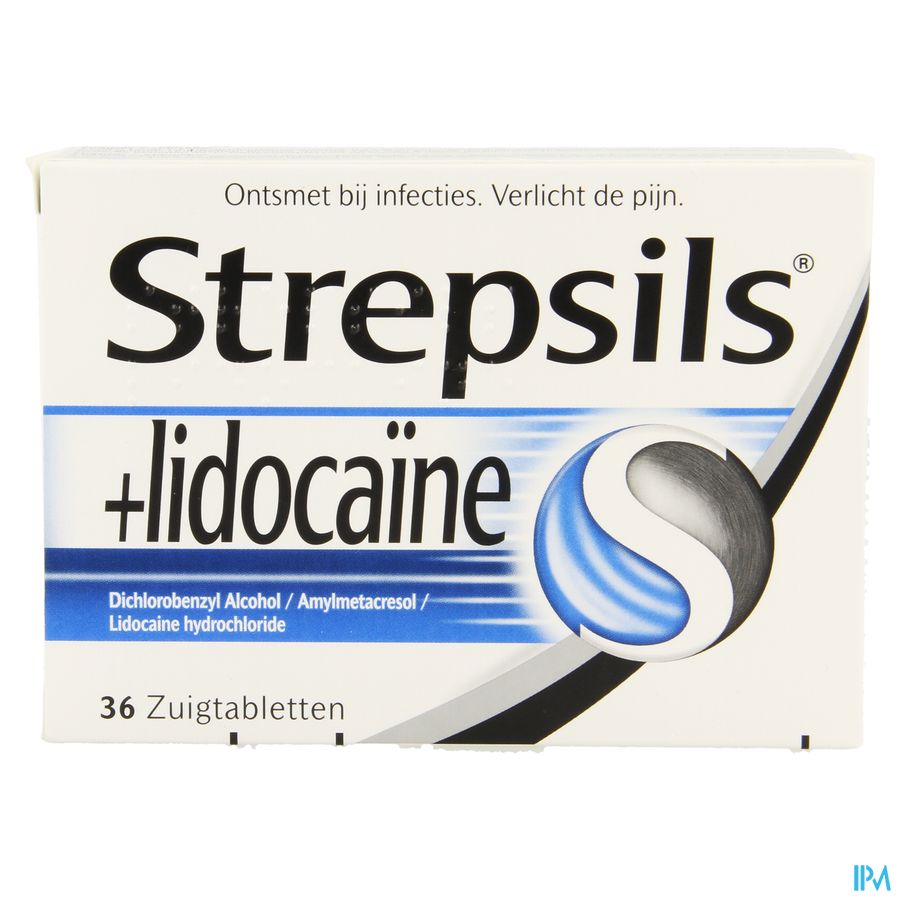 Strepsils + Lidocaine Past 36