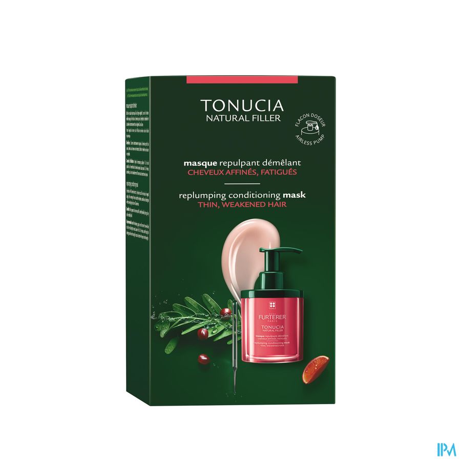 René Furterer - Masque repulpant démêlant - Masque densifiant pro-jeunesse - TONUCIA NATURAL FILLER