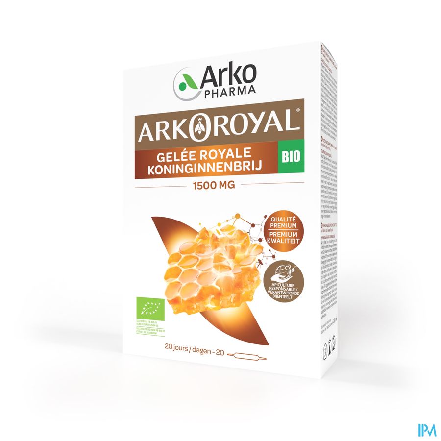 Arkoroyal Gelee Royale Bio 1500mg Amp 20x10ml