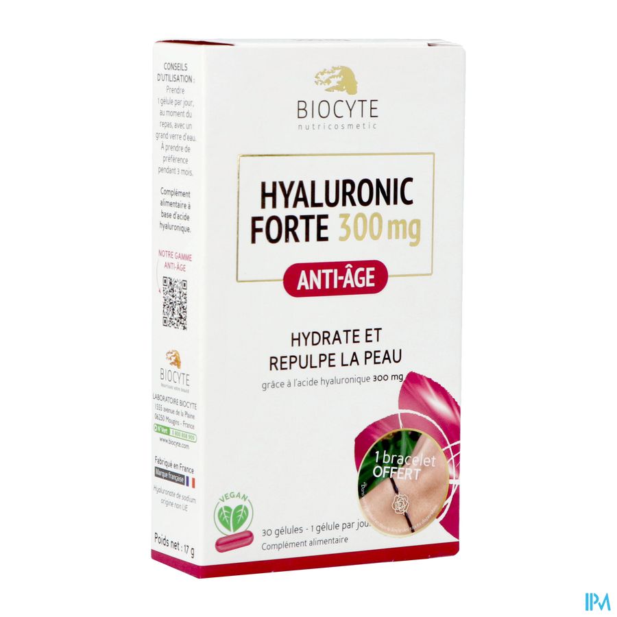 Biocyte Hyaluronic Forte 300mg Caps 30 Nf Blister