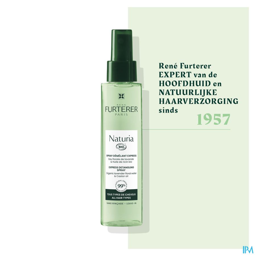 René Furterer Spray démêlant express - Spray démêlant cheveux bio - NATURIA