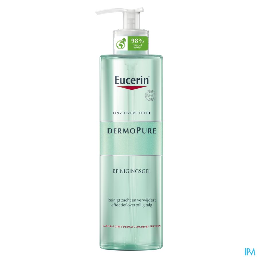 DermoPure Gel Nettoyant Acné Peau à Imperfections avec pompe 400ml