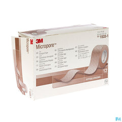 Micropore 3m Skin Tone 25,0mmx9,15m Roul. 12 15331