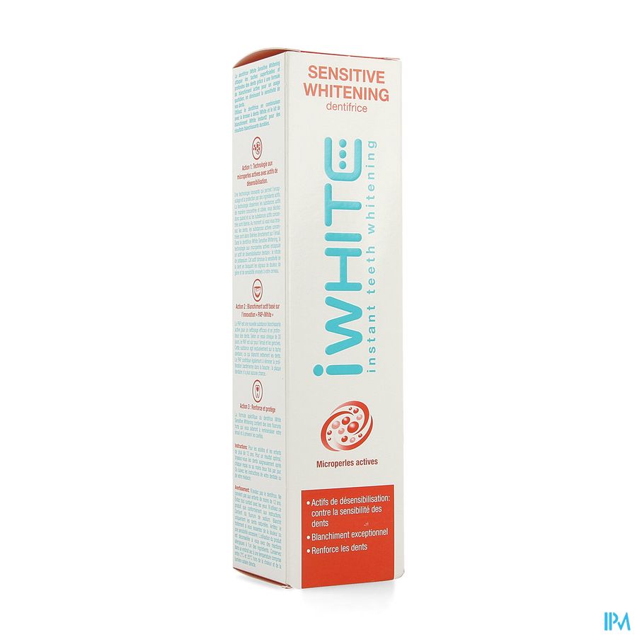 Iwhite Dentifrice Sensitive Whitening Tube 75ml