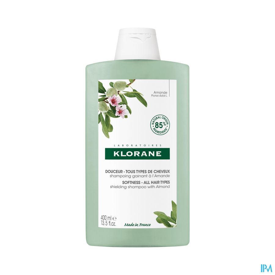Klorane — Shampoing Gainant à l’Amande — Tous types de cheveux