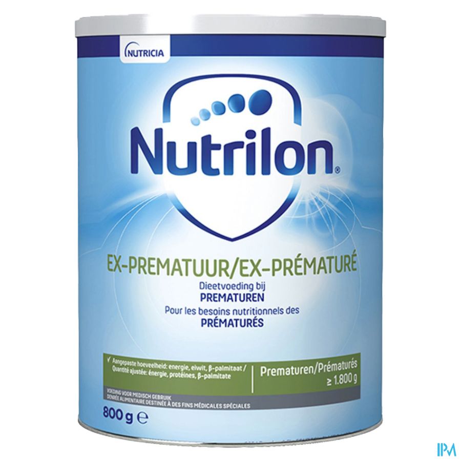 Nutrilon Ex-prématuré bébé dès la naissance lait en poudre Boite 800g