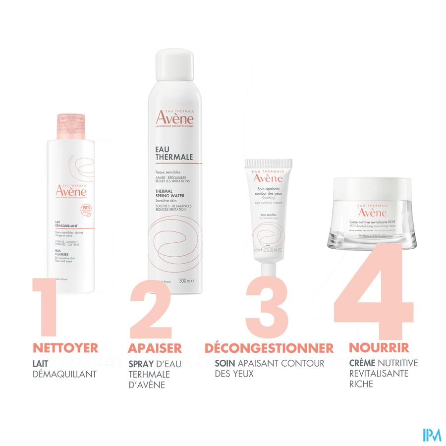 Eau Thermale Avène - Crème nutritive revitalisante riche