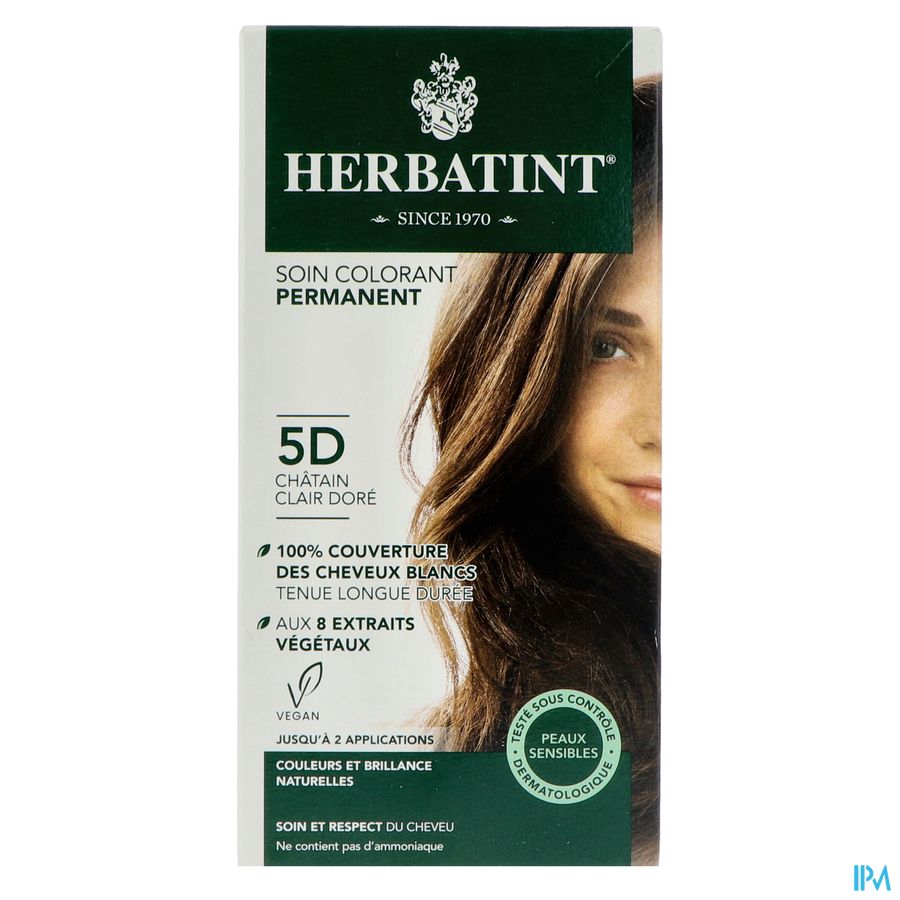 Herbatint Chatain Clair Dore 5d 150ml