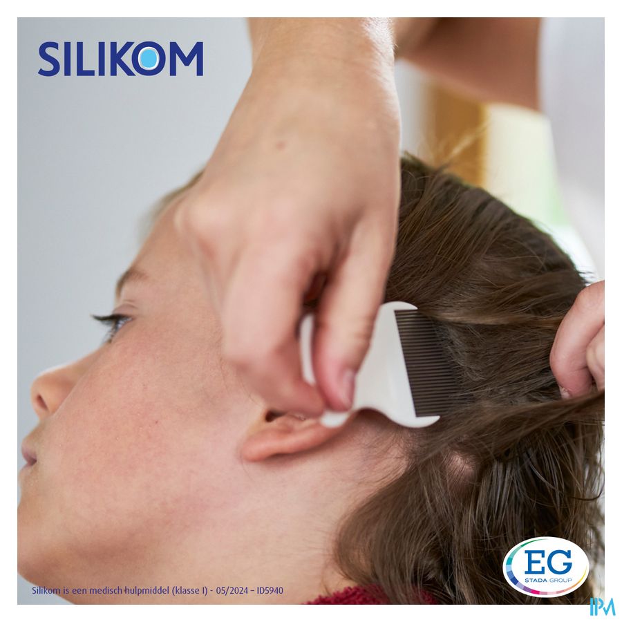 Silikom Once Shampooing Contre poux&lentes 200ml