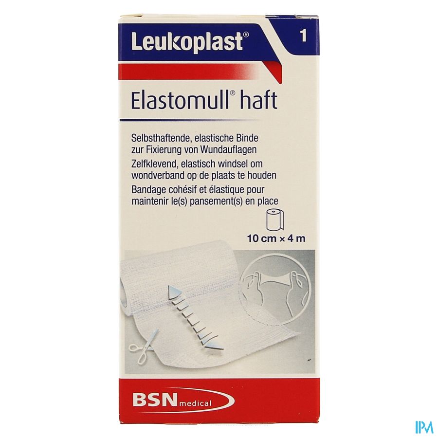 Elastomull Haft 10cmx4m 1 Leukoplast