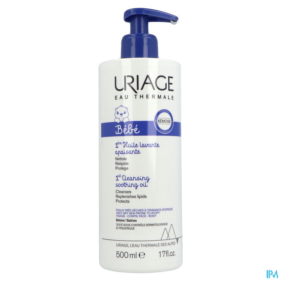 Uriage Bb 1ere Huile Lavante Apaisante 500ml