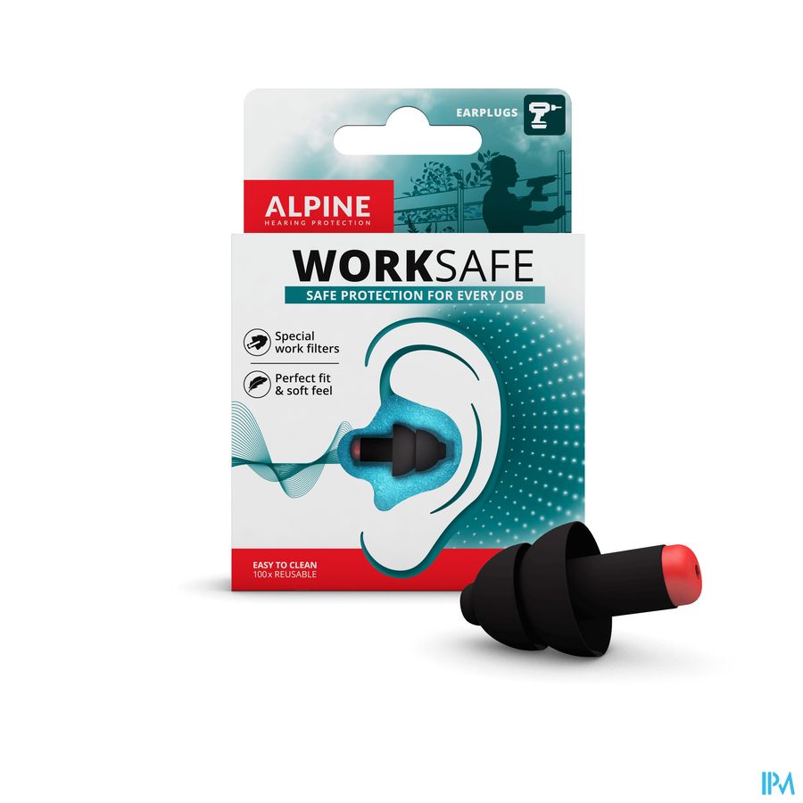 Alpine Worksafe Bouchon Oreille 1p