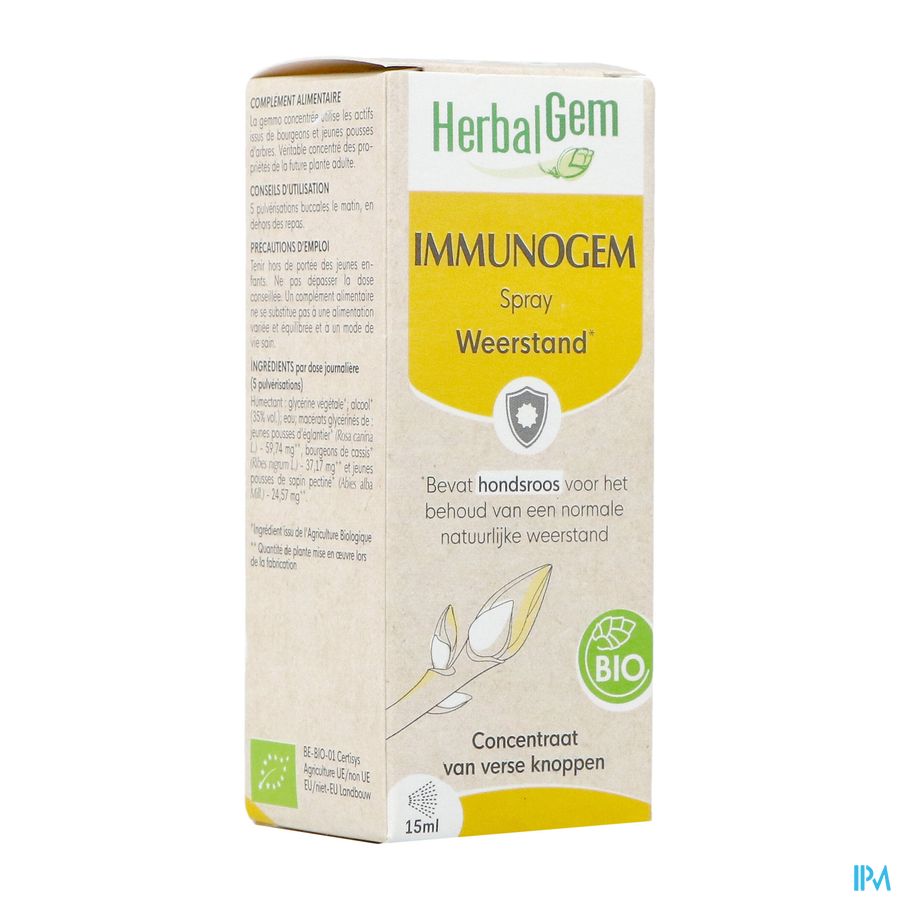 Herbalgem Immunogem Spray Bio 15ml