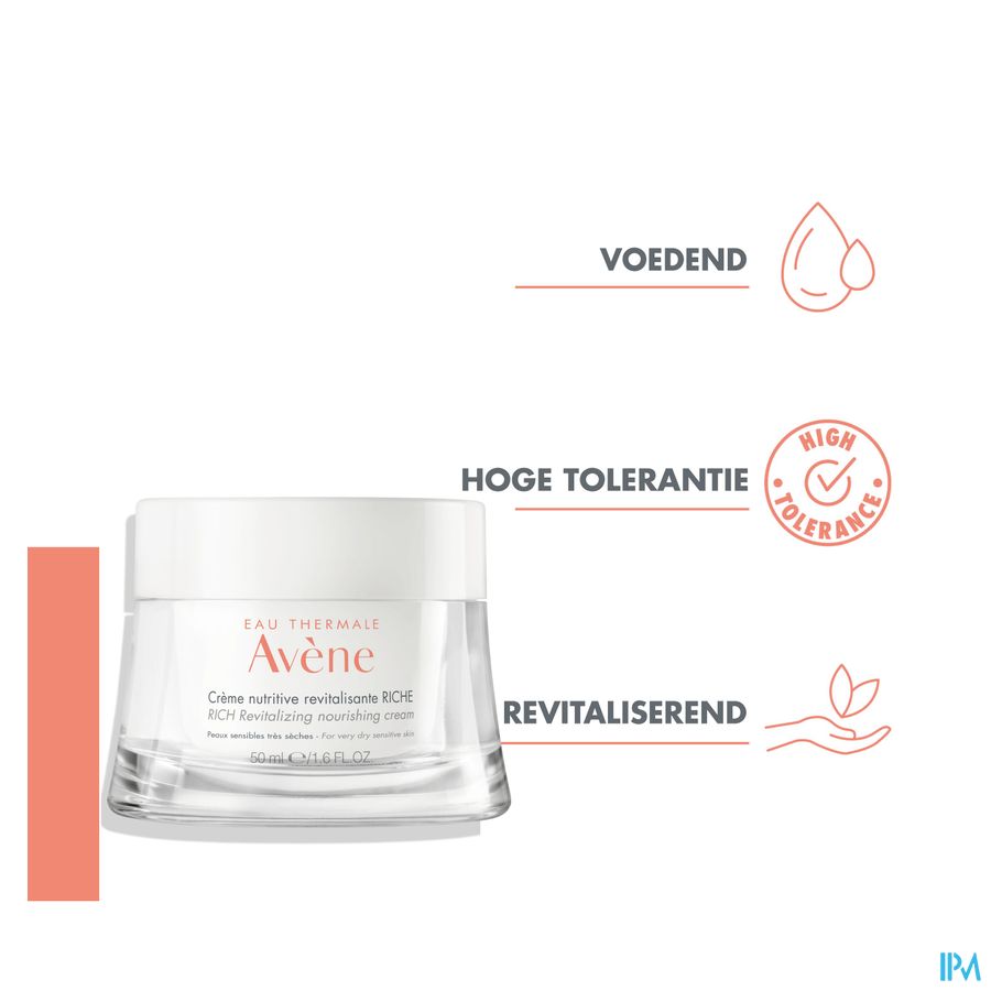 Eau Thermale Avène - Crème nutritive revitalisante riche