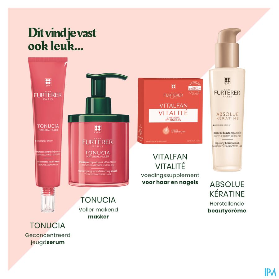 René Furterer - Shampooing repulpant - Shampoing densifiant pro-jeunesse - TONUCIA NATURAL FILLER