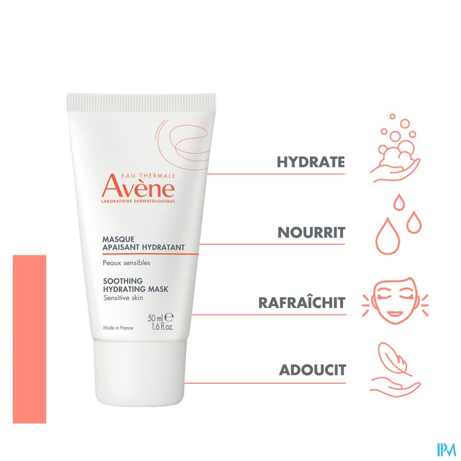 Eau Thermale Avène Masque Apaisant Hydratant Les Essentiels
