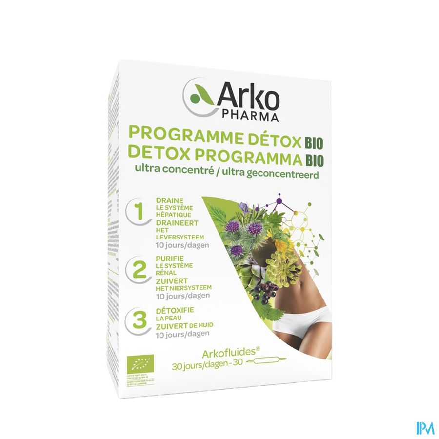 Arkofluide Programme Detox Amp 30