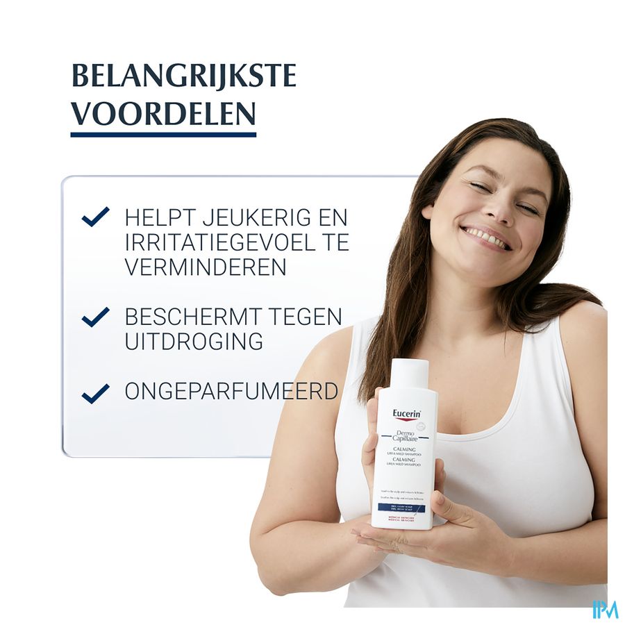 DermoCapillaire Shampooing Doux à l'Urée Calmant Cuir Chevelu Sec  250ml