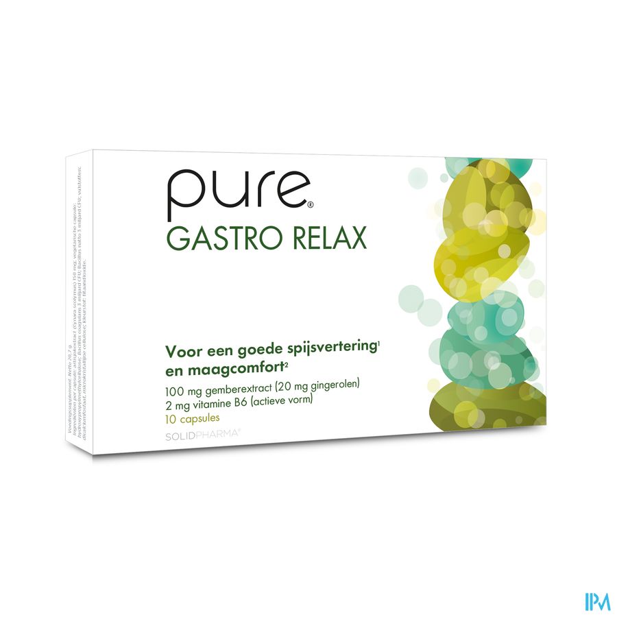 Pure Gastro Relax Caps 10