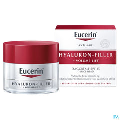 Hyaluron-Filler + Volume-Lift Soin de Jour SPF 15 Peau Sèche Anti-Rides & Anti-Âge Pot 50ml