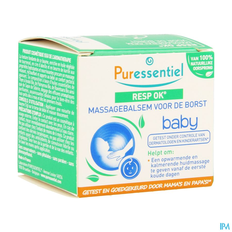 Puressentiel Respiratoire Baume Massage Bebe 30ml