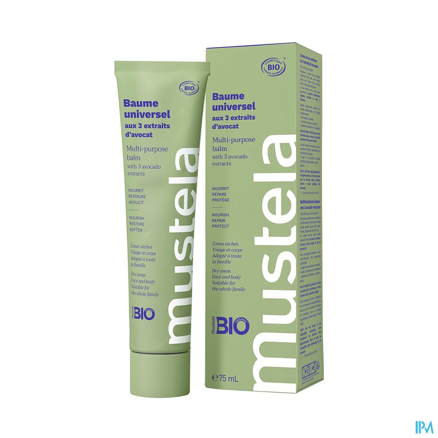 Mustela baume universel aux extraits avocat - famille 75 ml