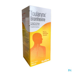 Toularynx Bromhexine 180 ml sirop toux grasse