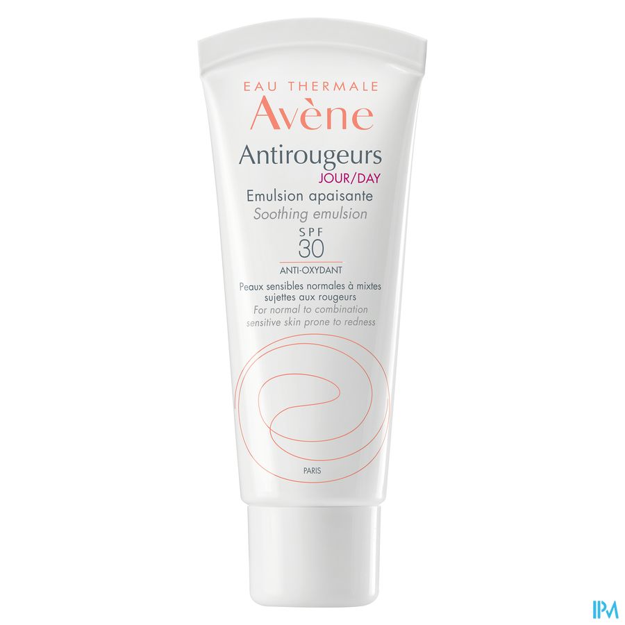 Eau Thermale Avène - Emulsion apaisante SPF30 Antirougeurs JOUR