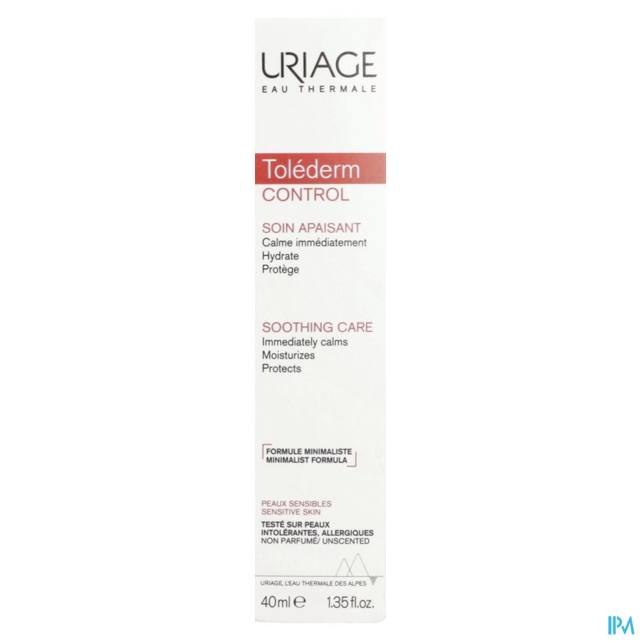 Uriage Tolederm Soin Frais Apaisant 40ml