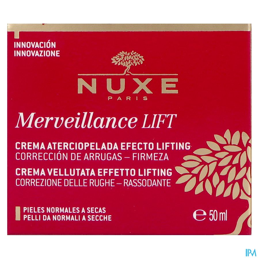 Nuxe Merveillance Lift Cr Vel. Corr.rid. Ferm.50ml