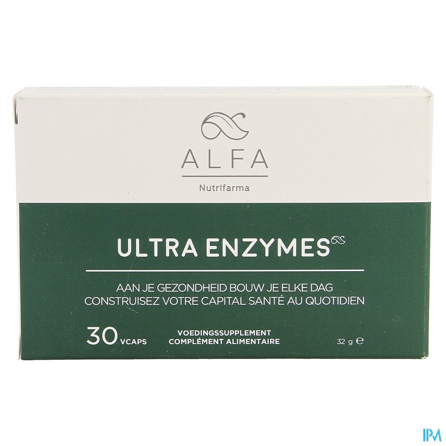 Alfa Ultra Enzymes V-caps 30