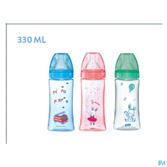 Dodie Biberon Initiation+ Bleu Pompier 330ml