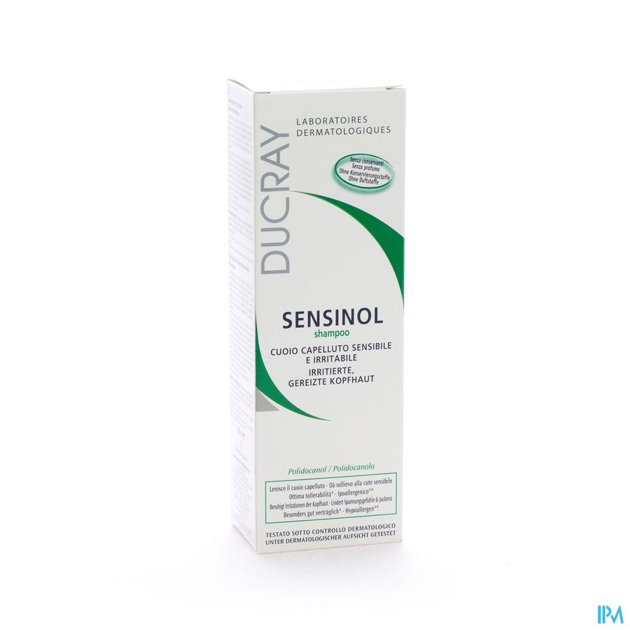 Ducray - Shampooing Physioprotecteur - Shampoing anti-démangeaisons - Sensinol