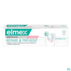 Elmex Dentifrice Sensi.plus Repare&prev. 75ml Nf