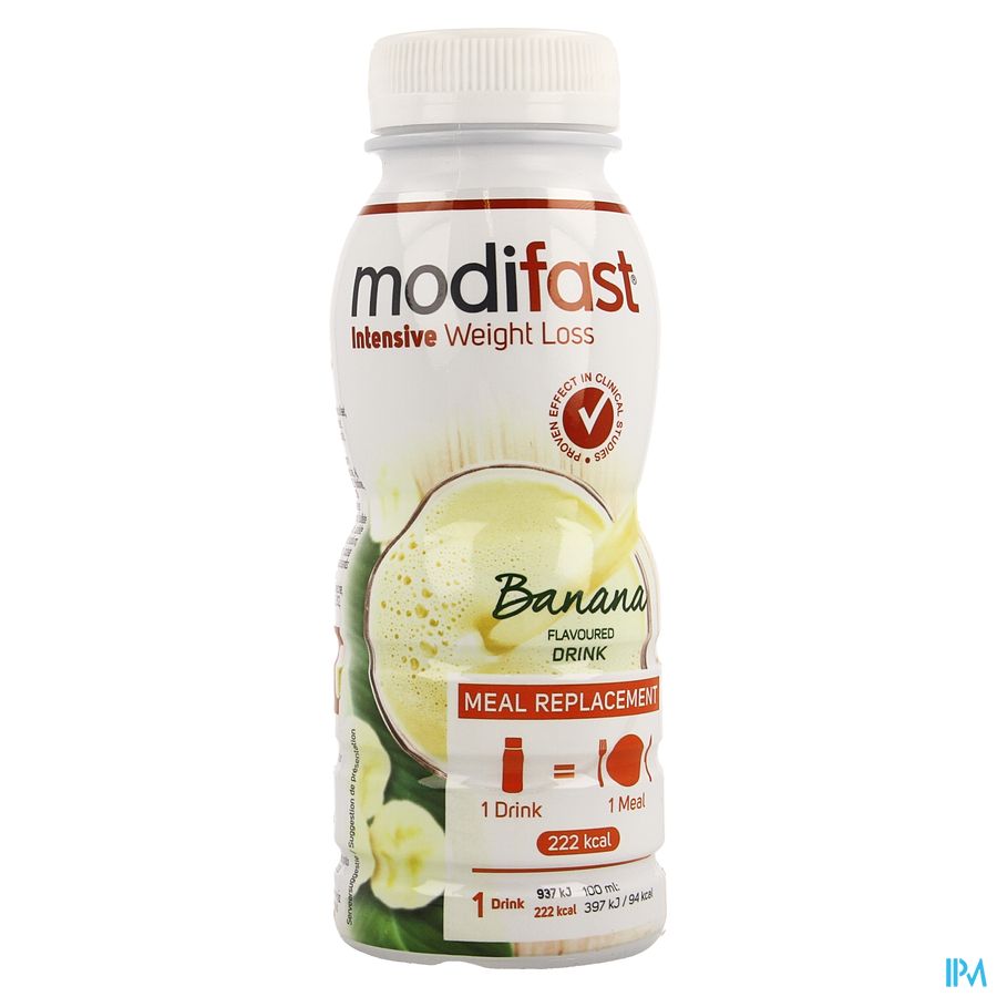 Modifast Intensive Banana Flavoured Drink 236ml