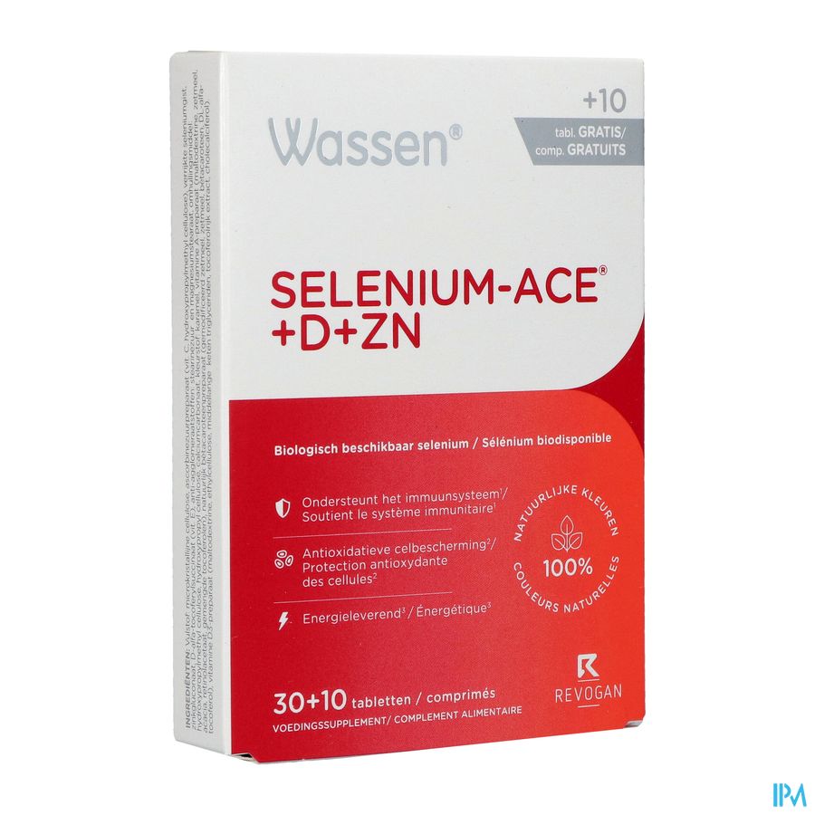 Selenium-ace+d+zn Comp 30+comp 10 Gratuit Revogan