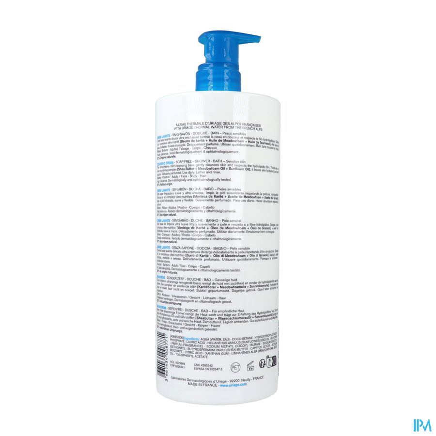 Uriage Creme Lavante 1000ml