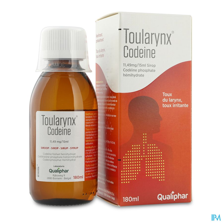 Toularynx Codeine Sir 180ml
