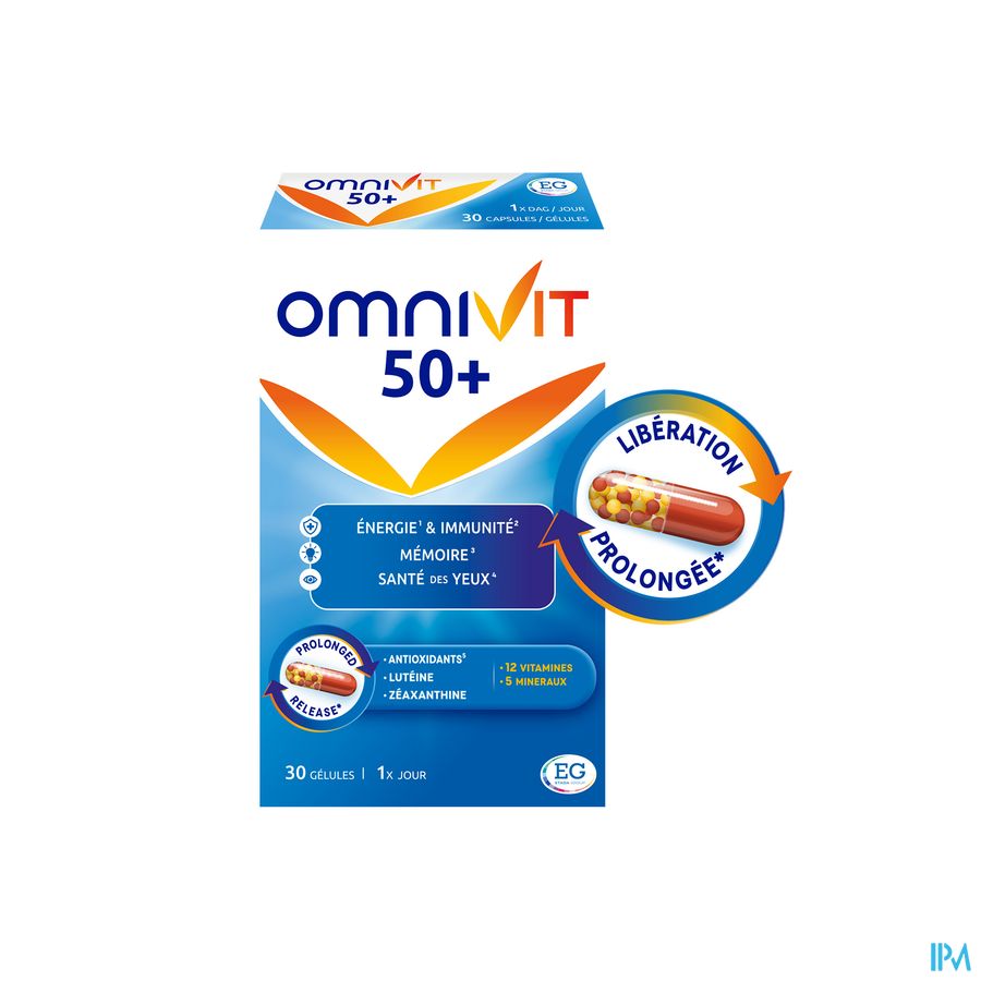 Omnivit 50+ Caps 30