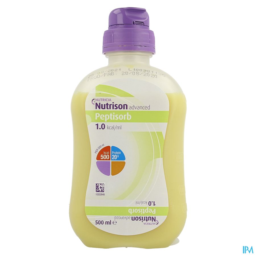Nutrison Advanced Peptisorb Alimentation Par Sonde Bouteille 500ml
