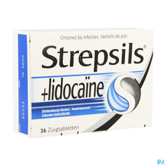 Strepsils + Lidocaine Past 36