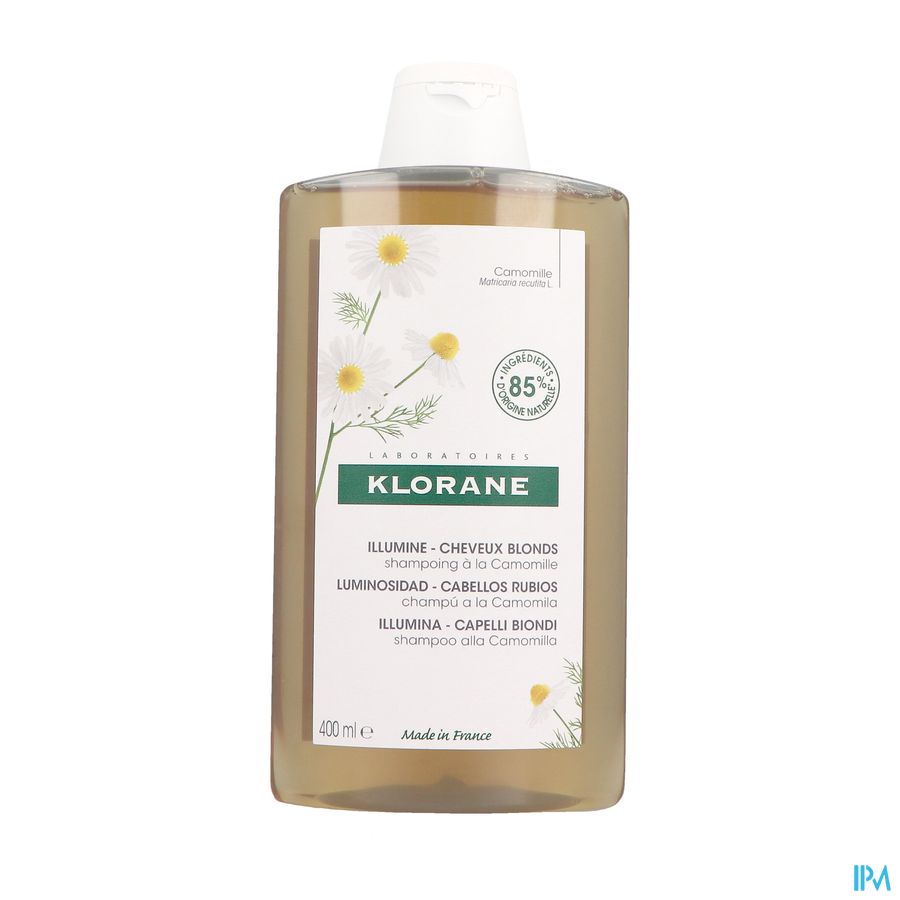 Klorane - Shampoing à la Camomille - Illumine - Cheveux blonds