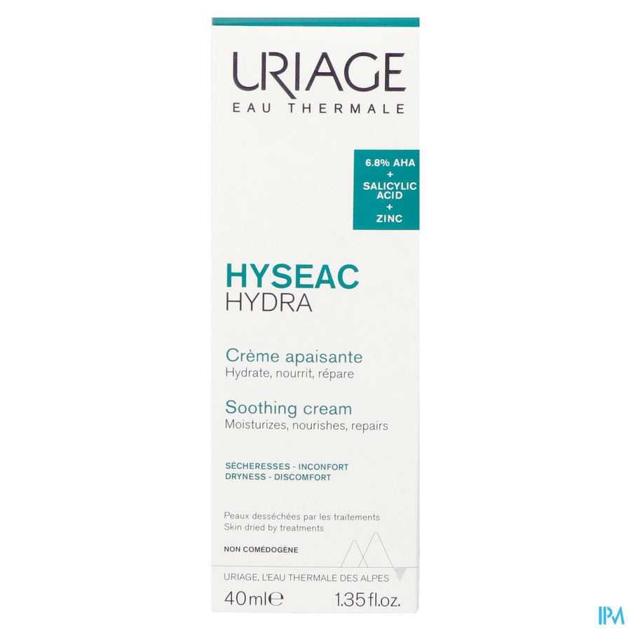 Hyseac Hydra Creme Apaisante 40ml