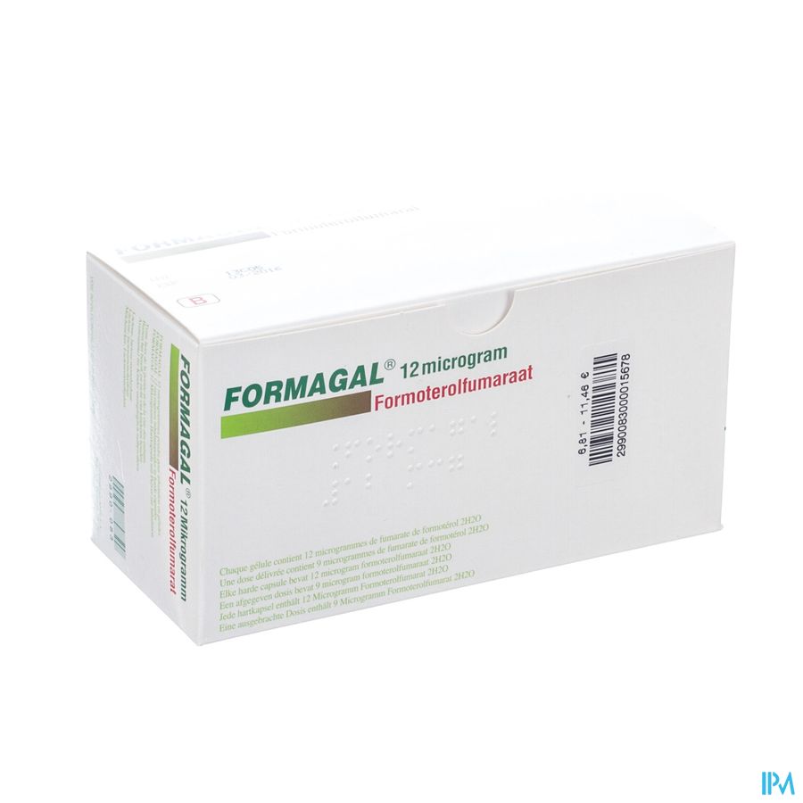 Formagal 12 Mcg Pulv Pr Inhal Caps 180