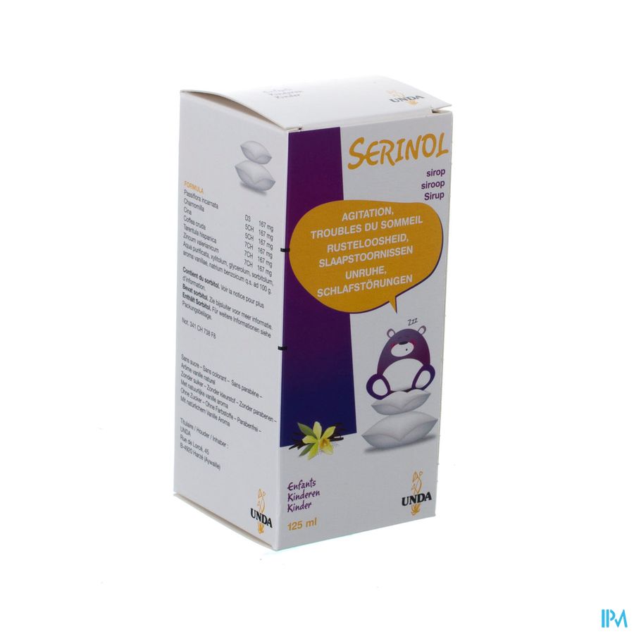 Serinol Sirop Enfant 125ml Unda