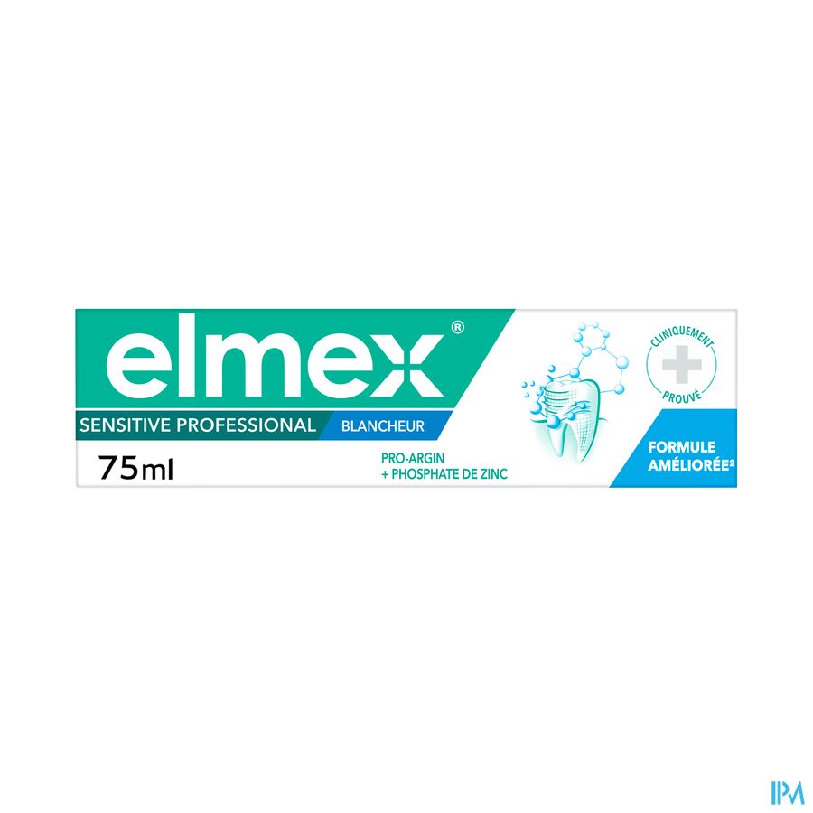 elmex Sensitive Professional Blancheur Dentifrice Dents Sensibles 75ml