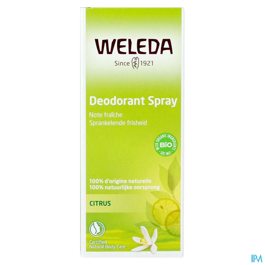 Weleda Citrus Deodorant Spray 100ml