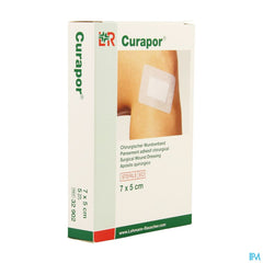 Curapor Pans Chirurg. Sterile 7cmx 5cm 5 32902