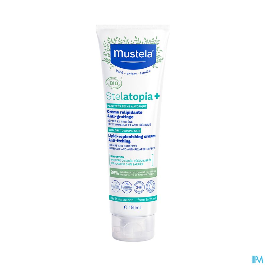 Mustela - STELATOPIA+ CRÈME RELIPIDANTE ANTI-GRATTAGE certifiée BIO