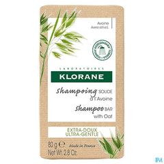 Klorane - Shampoing solide à l’Avoine - Tous types de cheveux